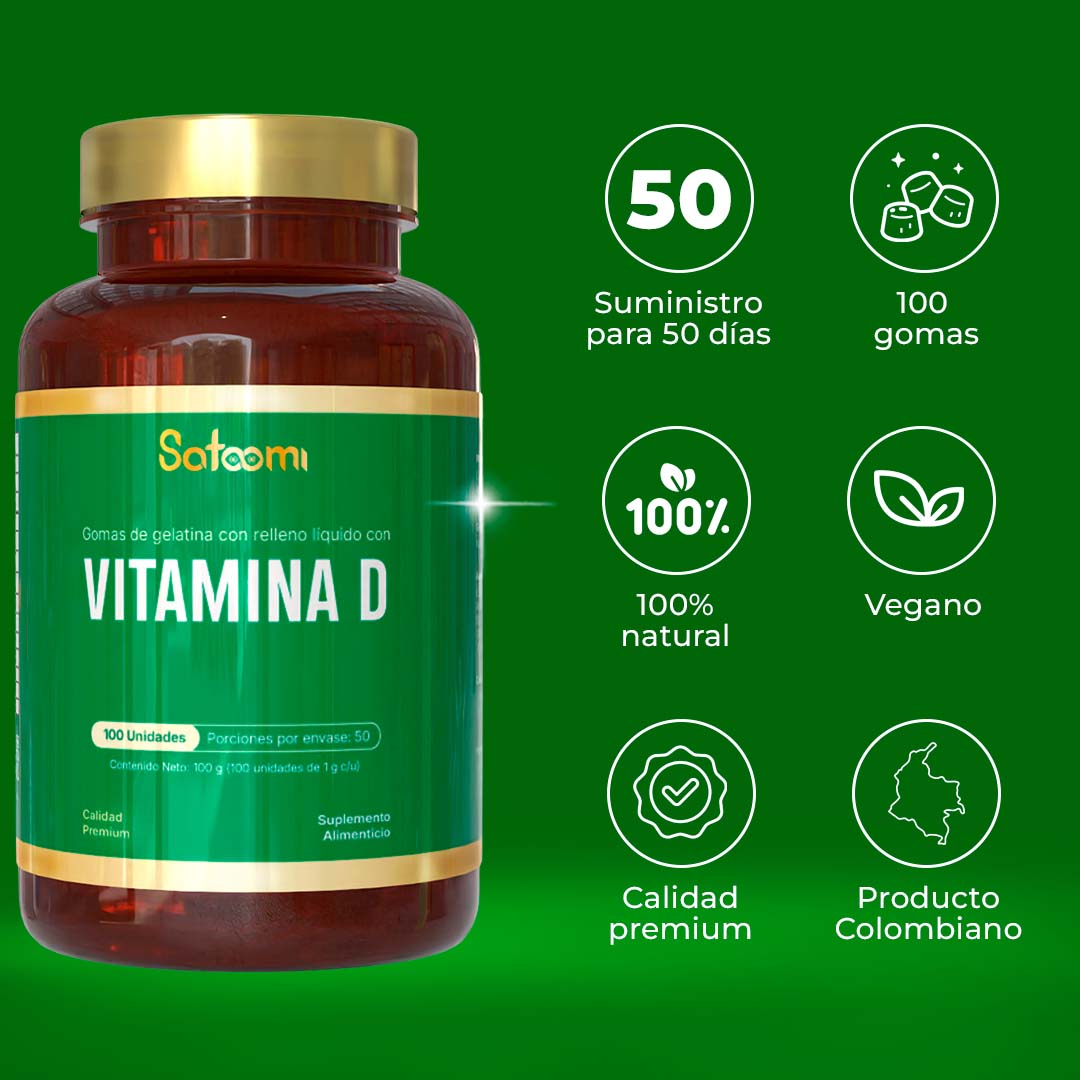 Gomas con Relleno de VITAMINA D