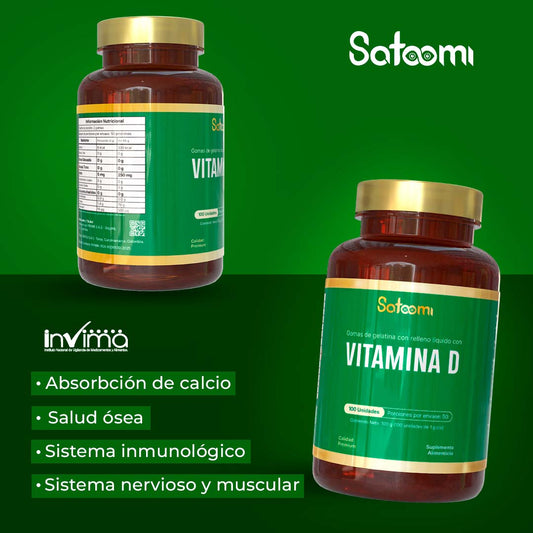 Gomas con Relleno de VITAMINA D