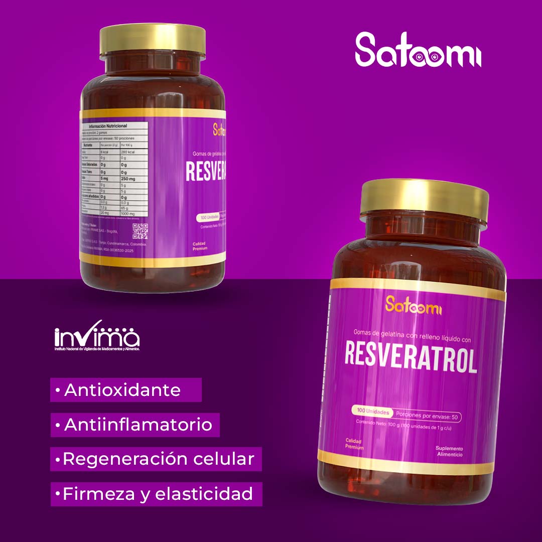 Gomas con Relleno de RESVERATROL