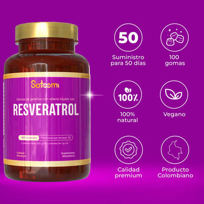 Gomas con Relleno de RESVERATROL