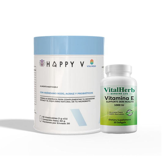 HQPPY V + Vitamina E gratis