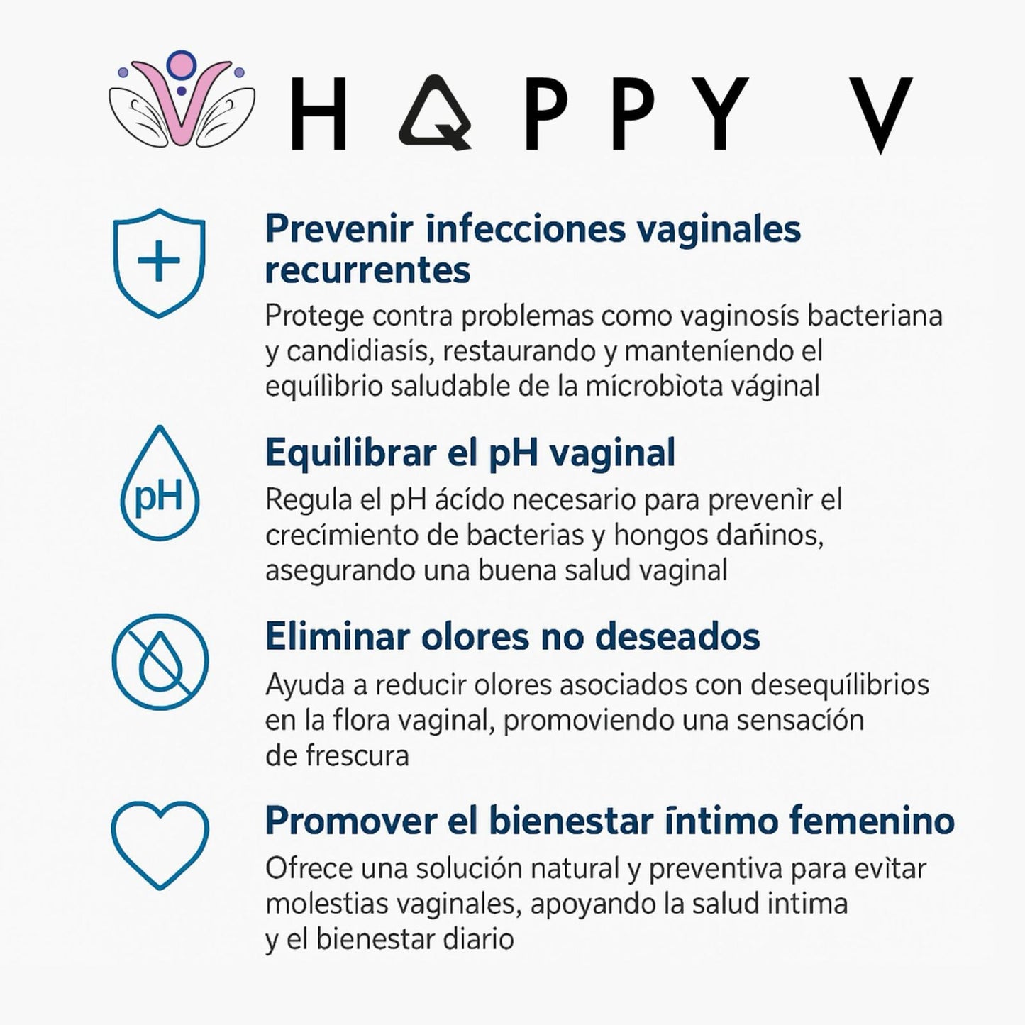 HQPPY V + Vitamina E gratis